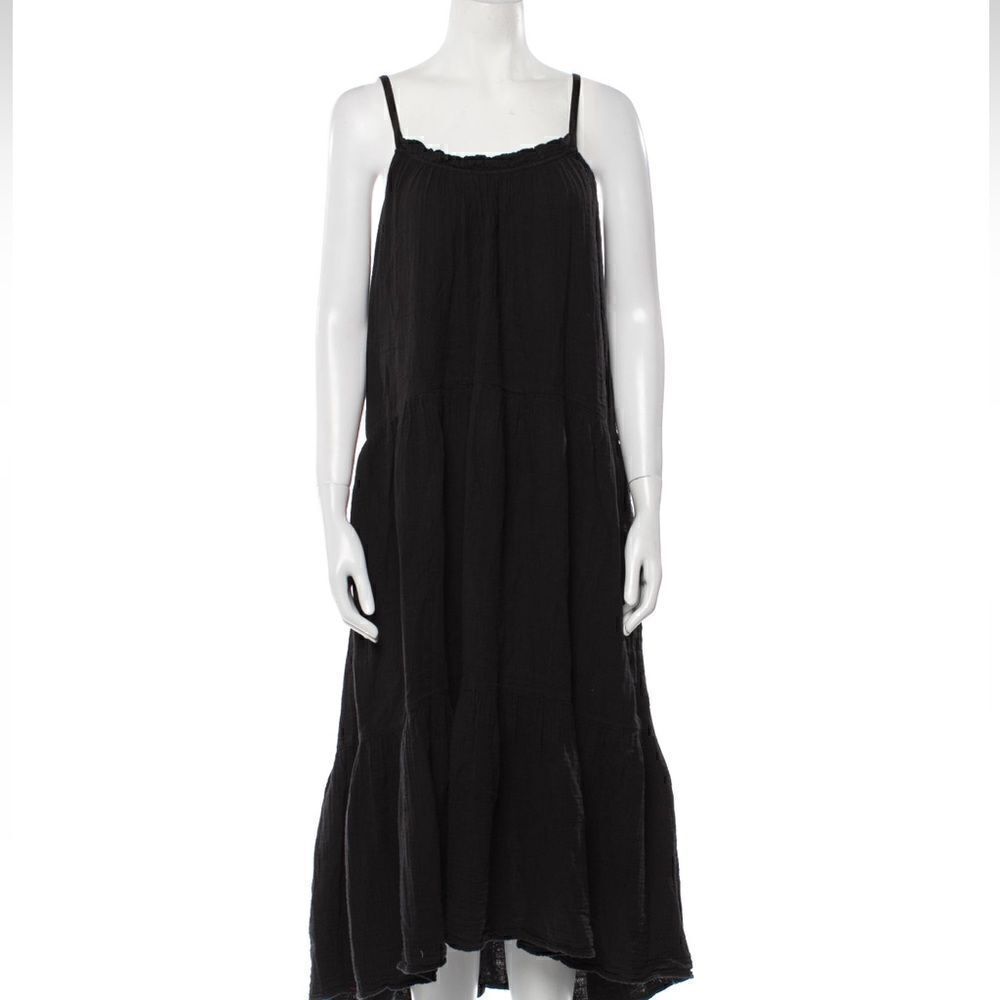 EUC Xirena Black Tent Maxi Dress Medium